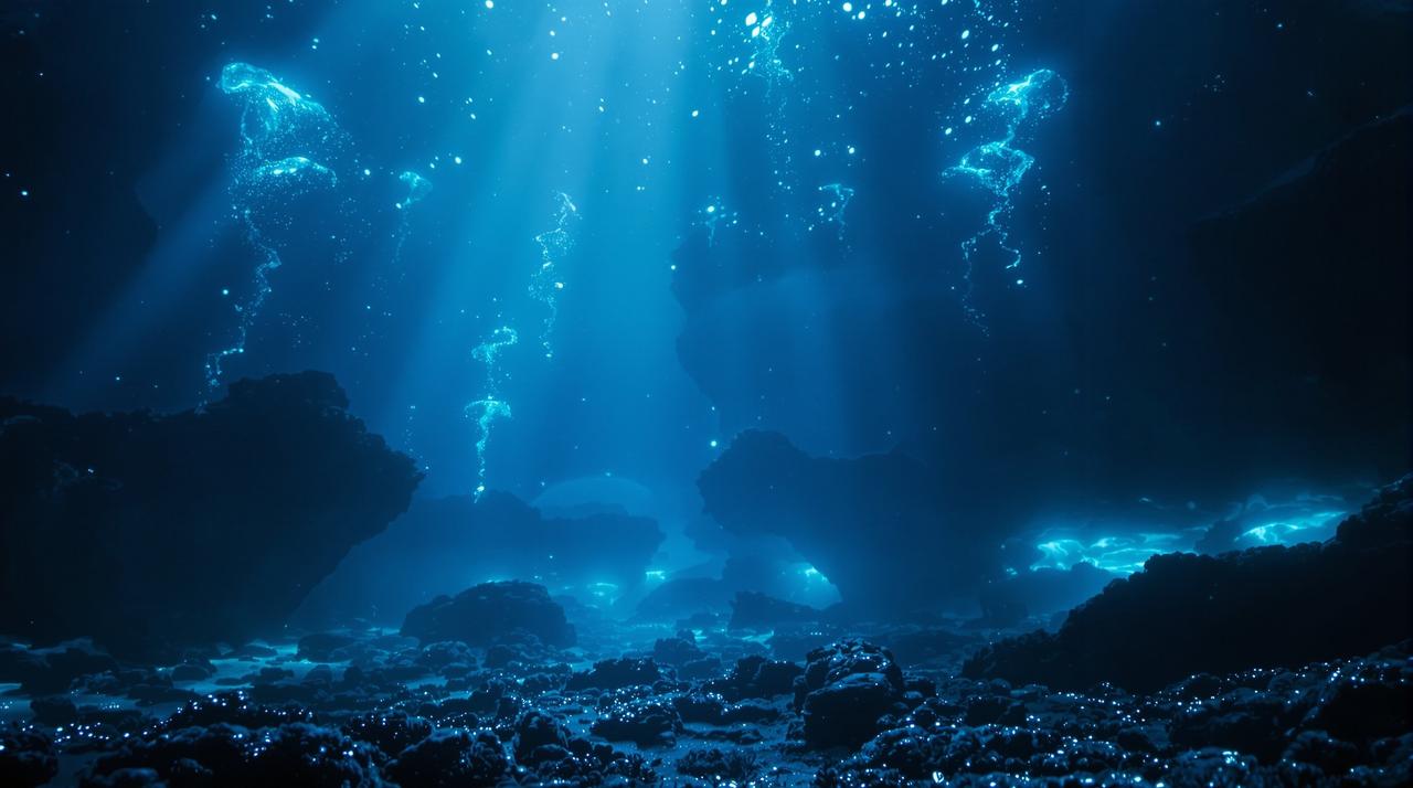 看片动漫深海主题背景